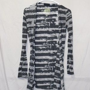 open front lightweight sweater